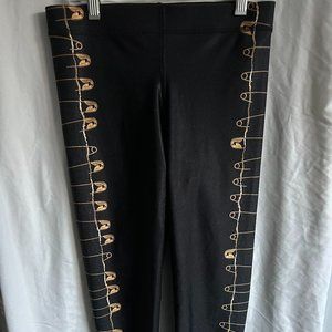 Terez Safety Pin Detail Workout Leggings